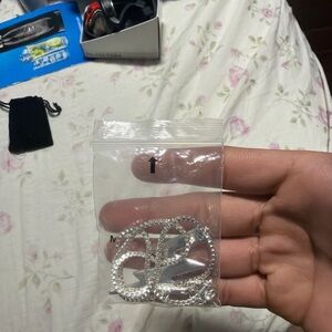 Silver Lightning Bolt Pendant Necklace – Minimalist Edgy Unisex Jewelry.